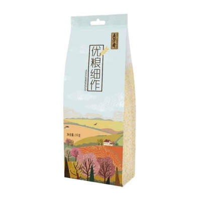 1公斤真空黃小米袋裝