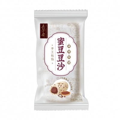 蜜豆豆沙粢米飯團