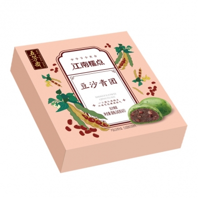 60g×4只豆沙青團