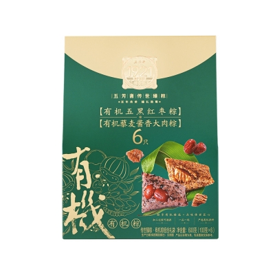 傳世臻粽?100克*6真空有機粽組合